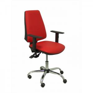 Office chair elche s 24 hours imitation leather red