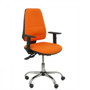 Office chair elche s 24 hours bali orange with lumbar support