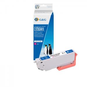 Compatible g&g epson t2633/t2613 (26xl) magenta ink - replaces c13t26334012/c13t26134012