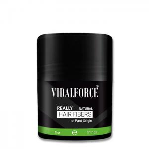 Hair Building Fibers 5gr - Dark Gray - VidalForce