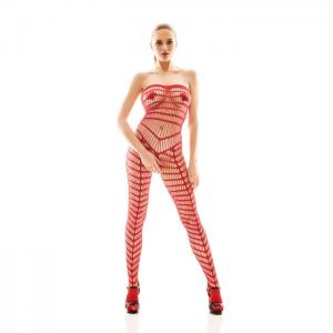 Bodystocking orica red red - anais