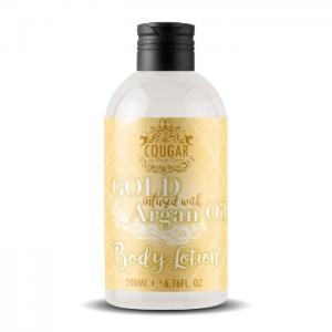 Gold With Argan Oil Body Lotion - Cougar Beauty Products