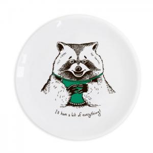 Plate "raccoon" - orner group