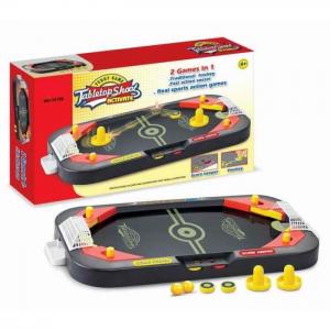 Board game 2 in 1 air hockey and piball (set skill and strategy) - juguetes y peluches neo
