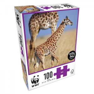 PUZZLE 100 PIECES OF GIRAFFES WWF - JUGUETES Y PELUCHES NEO