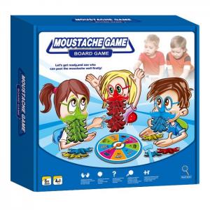 Board game: ponte mustache (set skill and strategy) - juguetes y peluches neo