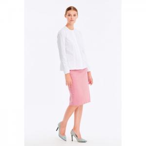 White blouse with a concealed placket - must have