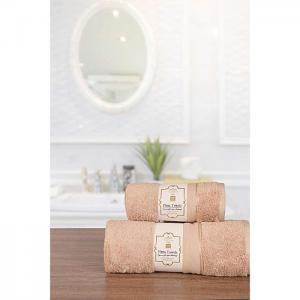 Bath towel 100%pima ctn beige 70x140 reg towel-700-k18 - chenone