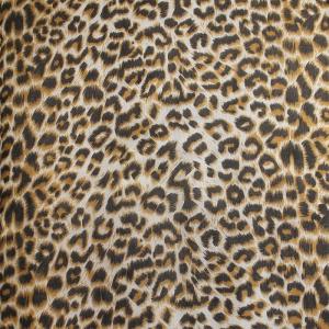 Scarf of silk, shawl, with lining, Leopard - Julunggul