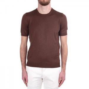 Barba t-shirt t-shirt uomo marrone