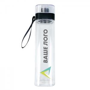 Water bottle with logo (from 10 pcs.)