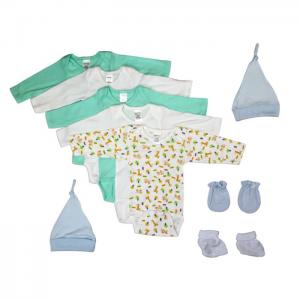 Bambini newborn baby boys 9 pc layette baby shower gift set