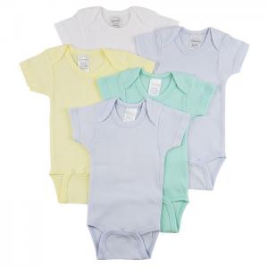 Bambini short sleeve one piece 5 pack