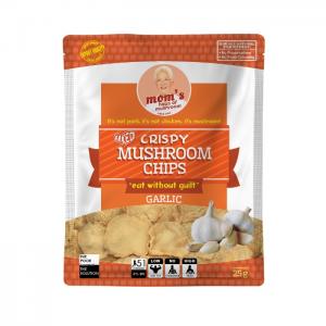Crispy Mushroom Chips Garlic Flavor 25G - Mom's Haus of Mushroom