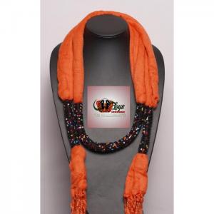 Orange beadrap - loys fabric