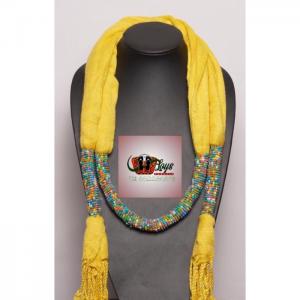 Yellow beadrap - loys fabric
