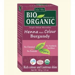 Bio Organic Henna Hair Color Burgundy - Indus Valley