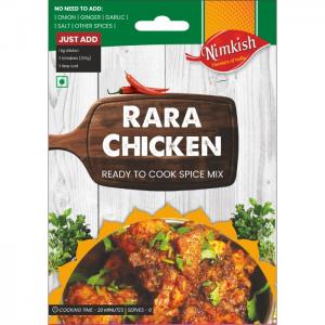 Nimkish Rara Chicken Masala, 50G - Nimkish