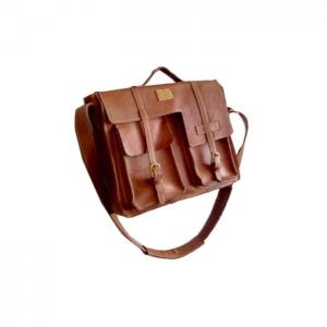 Leather laptop bag - okok leather collection
