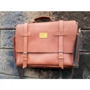 Executive leather laptop bag - okok leather collection