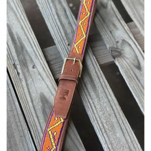Beaded belts - eden leather goods