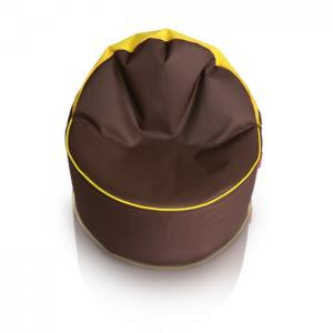 Pouf 2 In 1 Yellow And Brown  - Poufydea