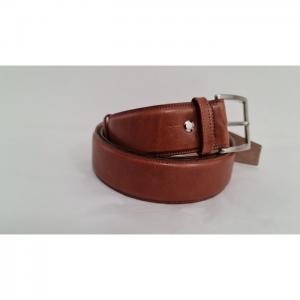 Adjustable vegetable-tanned leather belt - morpheus