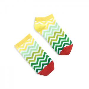 Socks Short Green Stripes - Banana Socks 
