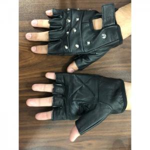 Leather Half Gloves for Men's - Minhas Enterprises