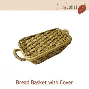 Medium bread basket with cover - luid lokal