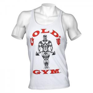 Gold´s gym classic stringer tank top - weib - gold´s gym