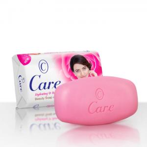 Rose water & strawberry soap 150g - care