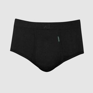 Fly front brief-black-m