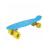 CRUISER skateboard, plastic 57x15.25cm BLUE - Atipick