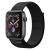 Apple Watch Series 4 GPS 44mm Speace Grey Aluminium Case With Black Sport Loop - Apple