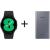 Samsung SM-R860BK Galaxy Watch 4 Black + EB-P3300XJEGWW Powerbank Grey - Middle East Version - Samsung
