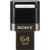 Sony USM64SA3 USB On The Go Flash Drive 64GB Black - Sony