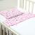 Easy Baby Bed - Pink Hearts with Pink Ribbon - 60x120 cm  - B-MUM