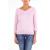 Snobby Sheep Pink V-Neck Sweater