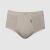 Fly Front Brief-Grey-S