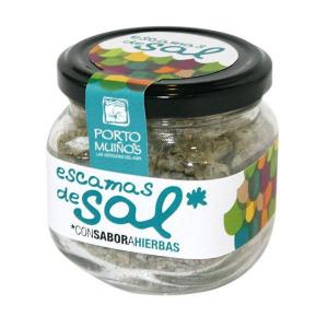 Salt scales flavored with herbs - porto muiños