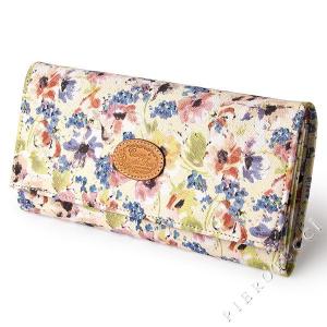  slim wallet  with 10 credit card slots - campo dei fiori - pierotucci