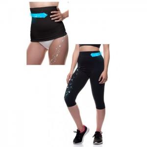 Pirate belt and legging set slims twice faster with fiber emana ayla - lipotherm