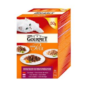 GOURMET MON PETIT Meat Selection 6x50g - Purina