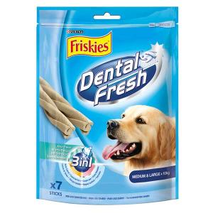 Friskies dental fresh breath fresh medium and large dog 180g - purina