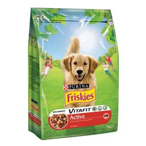 Friskies active dog meat 3kg - purina