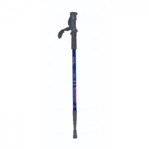 Walking stick aluminum. 65-135 cm, blue - atipick