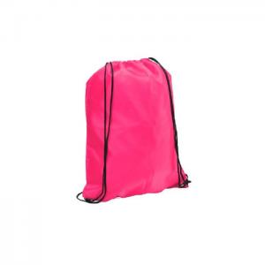 210t polyester backpack bag - pink - atipick
