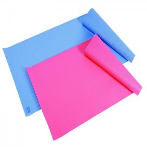 Anti-slip yoga mat with resin 183cmx61cmx 4mm, pink - atipick