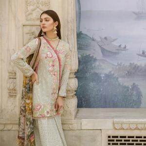 Farzeen dress - luxury collection - qalamkar
